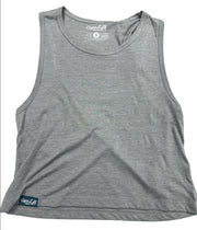 Cropped women’s tank vintage logo