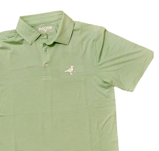 Cape Cod Golf Guys Green Ash White Golf Polo – Cape Life Brand Company