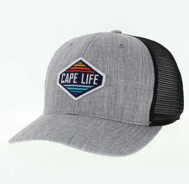 Fish Minnesota Night Out Woven Patch Velcro Trucker Hat Black (White Logo)  – Life Brand