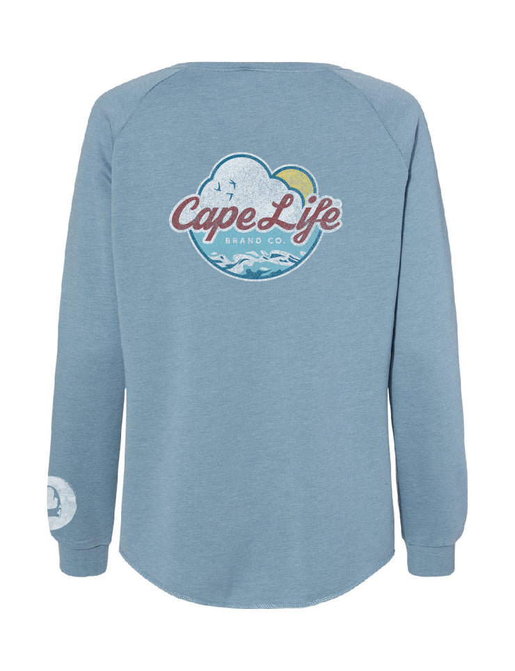 Vintage logo Crewneck Sweatshirt – Cape Life Brand Company