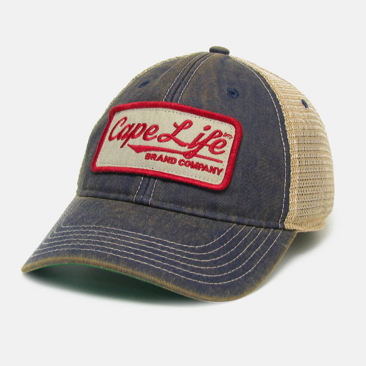Vintage Cape Life Trucker Hat Navy / Regular
